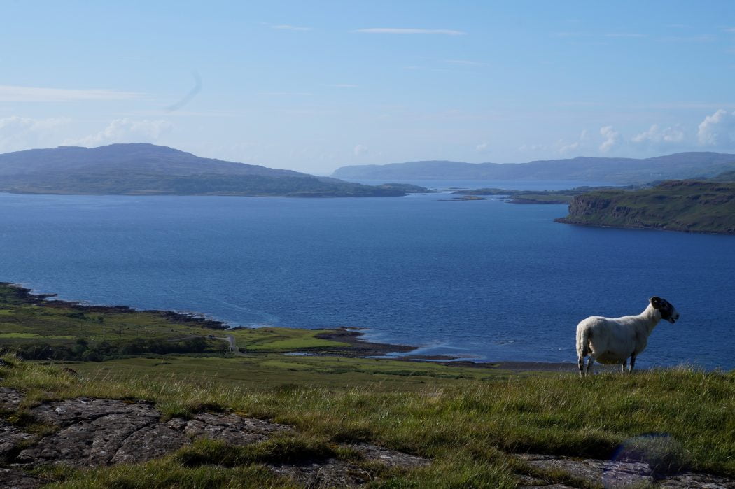 Isle of Mull View Ben More with scenery that is unforgettable in Scotland 