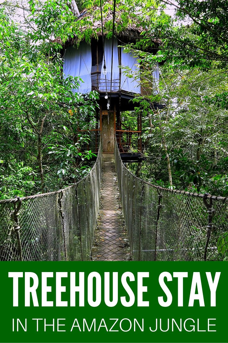 Jungle Treehouse Stay in the Amazon: The Ultimate Adventure Travel Trip To Peru
