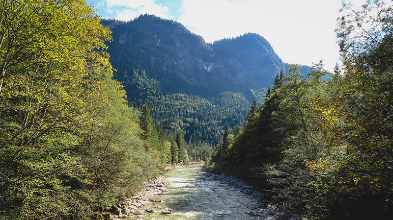 Kaiserklamm is a beautiful place to go hiking in Tyrol surrounded by natural scenery and a plethora of trees and quiet rivers in Austria