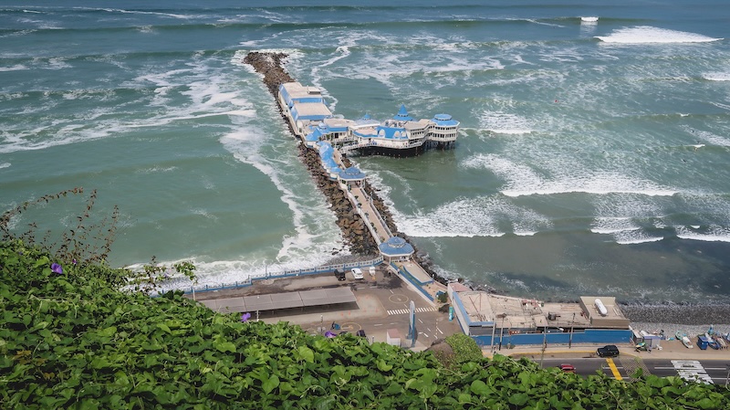 La Rosa Nautica is one of the best places to get seafood in all of Miraflores, Lima, Peru 