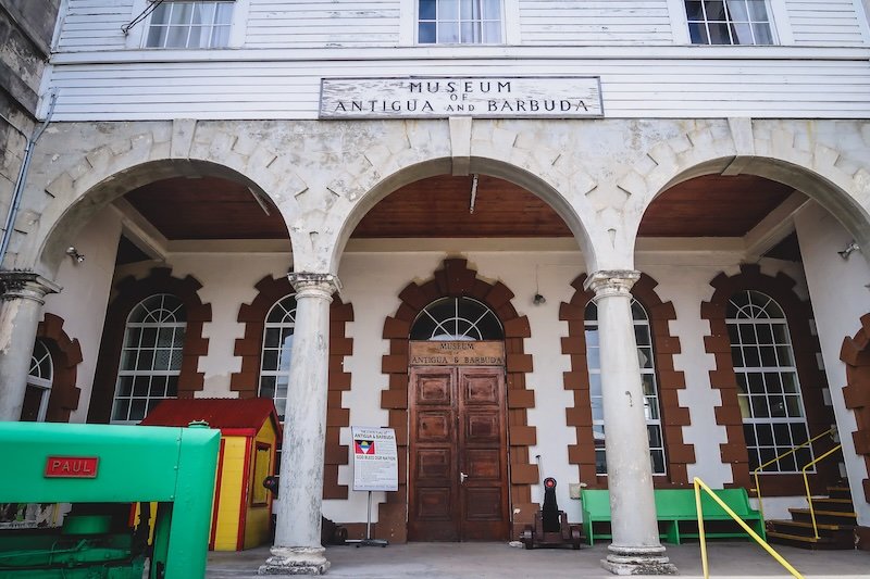 Museum of Antigua and Barbuda entrance Museum of Antigua and Barbuda entrance