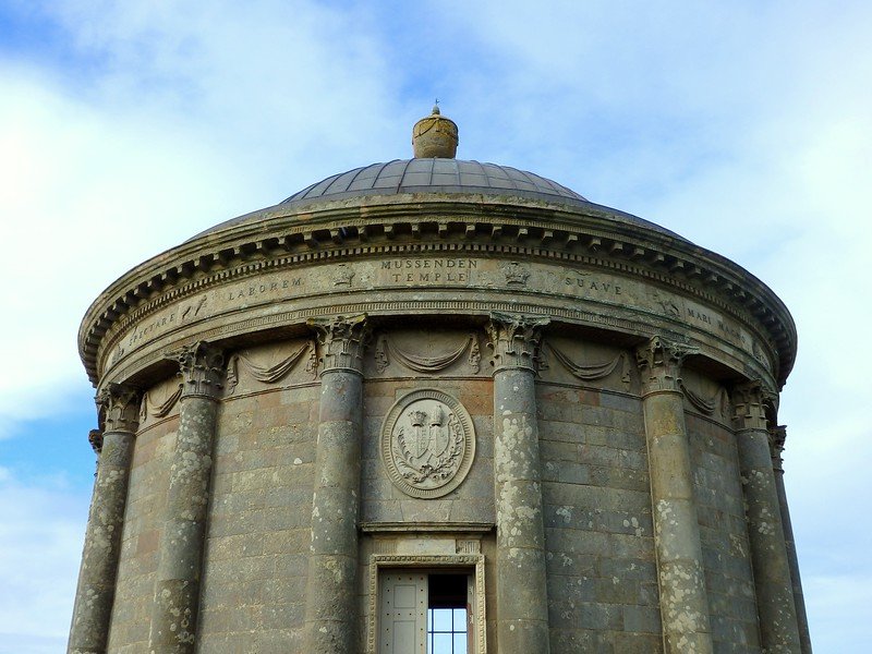 Mussenden Temple visiting on road trip all over Ireland for those seeking history and architecture
