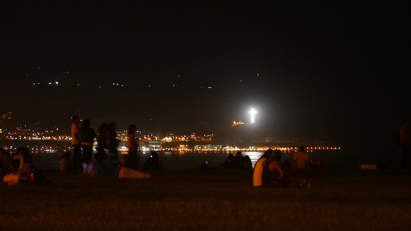 Night out visiting Barranco with coastal views in Lima, Peru 