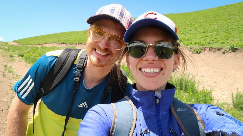 Nomadic Samuel and Audrey Bergner That Backpacker loving visiting Karakol, Kyrgyzstan 