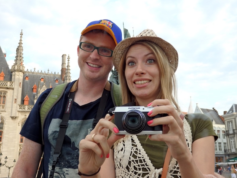 Nomadic Samuel and That Backpacker taking photos and playing tourists in Bruges Nomadic Samuel and That Backpacker taking photos and playing tourists in Bruges