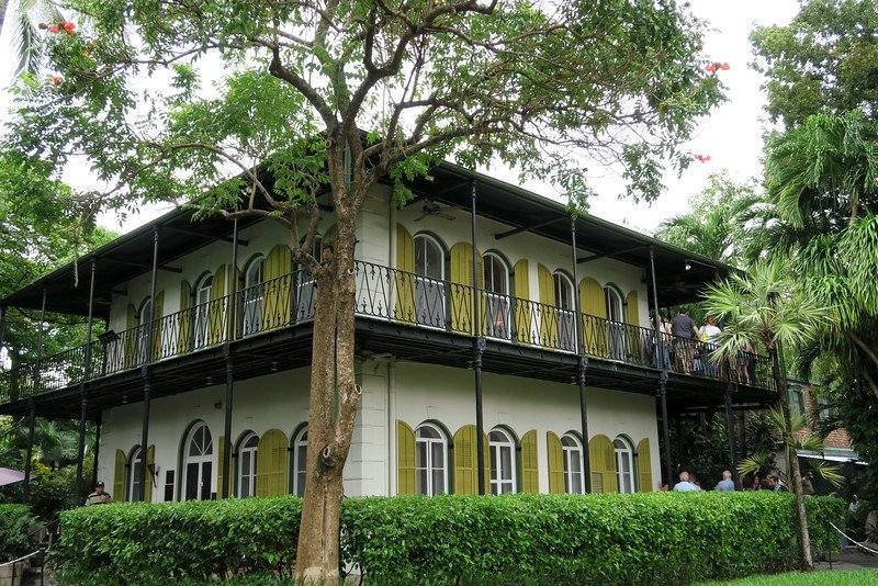 One of the top things to do in the Florida Keys is to visit Ernest Hemingway's home as a top attraction 