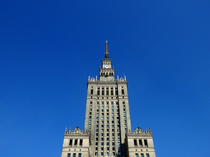 One of the top things to do in Warsaw is to tour the Palace of Culture and Science with its soviet era design and grandeur in Poland