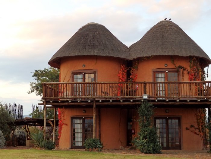 Our charming accommodations in Drakensberg backpacking across South Africa 