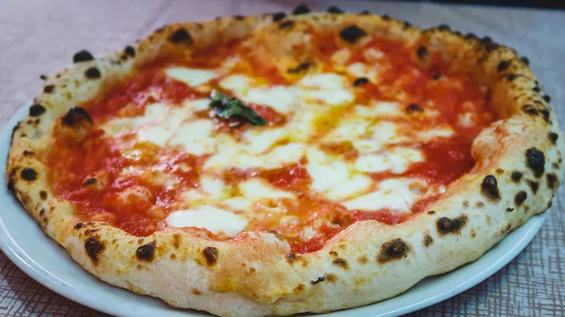 Our local pizza lunch at La Fornacella after visiting Mount Vesuvius Our local pizza lunch at La Fornacella after visiting Mount Vesuvius