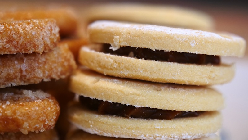 Peruvian alfajores are a sweet treat you must try in Miraflores, Lima, Peru 