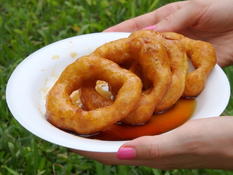 Picarones is the ultimate sweet street food in Miraflores, Lima, Peru