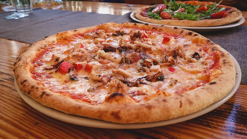 Pizzeria Jupiter in Pula has the best pizzas loaded with delicious local toppings and an assortment of flavours to choose from