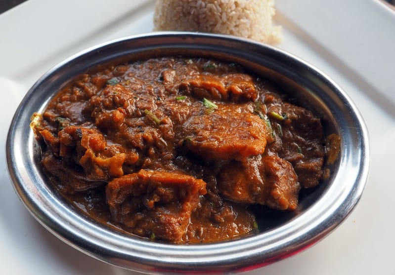 Pokhara is known for it's fish curries which are rich and savory and delicious in Nepal