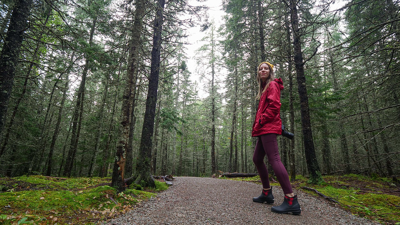 Port Hawkesbury Community Hiking Trails in Southern Cape Breton with That Backpacker Audrey Bergner enjoying a scenic escape to nature