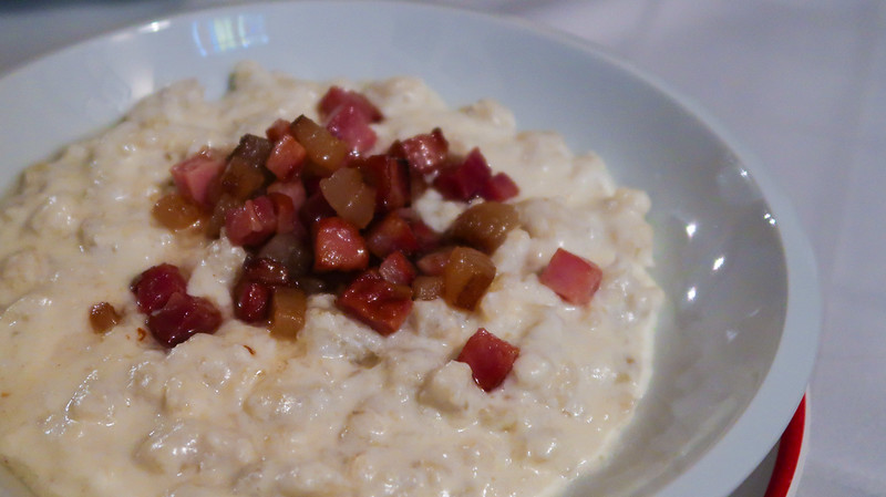 Potato dumplings in sheep's cheese with bacon at Prašná Bašta in Bratislava is the comfort food you have been seeking in Slovakia Potato dumplings in sheep's cheese with bacon at Prašná Bašta in Bratislava is the comfort food you have been seeking in Slovakia