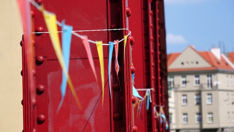 Poznan artistic ribbon views in Poland 