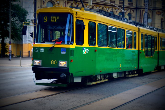 Riding the tram in Helsinki, Finland is a fast, easy and convenient way to get around the Finnish capital Riding the tram in Helsinki, Finland is a fast, easy and convenient way to get around the Finnish capital