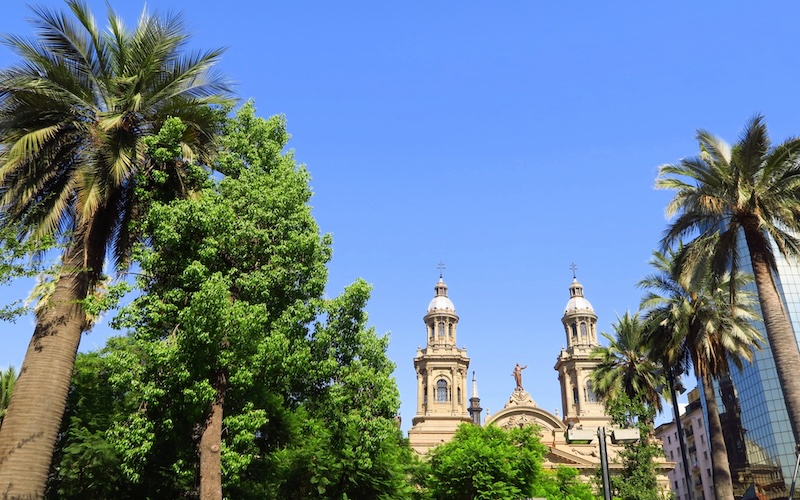 Santiago de Chile lush greenery and distinct architecture Santiago de Chile lush greenery and distinct architecture