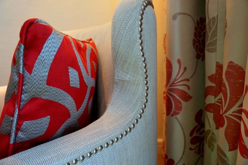 Sheraton Macau Decor featuring the pillows and sofas Sheraton Macau Decor featuring the pillows and sofas