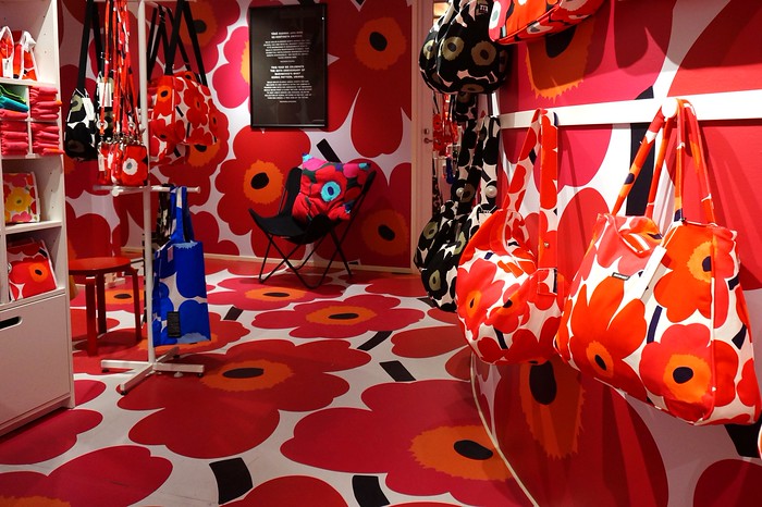 Shop at Marimekko - one of the top things to do in Helsinki if you're into design and funky art Shop at Marimekko - one of the top things to do in Helsinki if you're into design and funky art