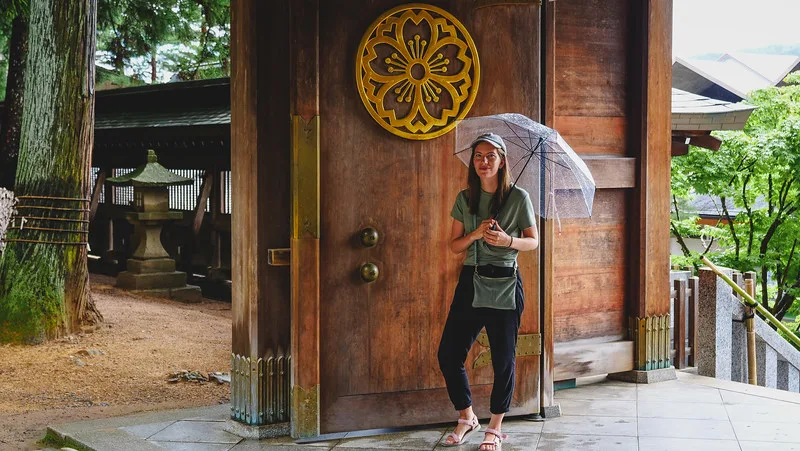 Should you visit Japan and summer? Here's how to survive the heat, rain and humidity if you do! That Backpacker Audrey Bergner traveling Japan in summer Should you visit Japan and summer? Here's how to survive the heat, rain and humidity if you do! That Backpacker Audrey Bergner traveling Japan in summer