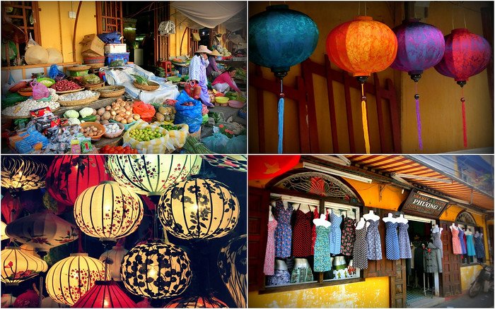 Silk lanterns, food markets, and tailors in Hoi An, Vietnam are what makes this cultural hub worth visiting on your next trip to SE Asia 