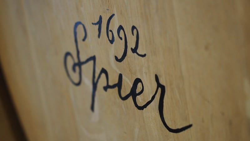 Spier Wine Farm since 1692 barrel macro details in Stellenbosch, South Africa
