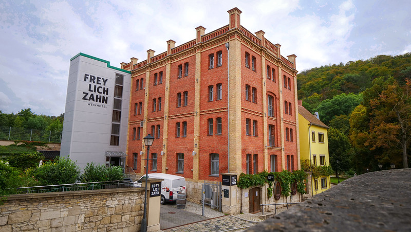 Staying at Freylich Zahn Weinhotel in Freyburg, Germany a charming wine hotel located in this unique wine region