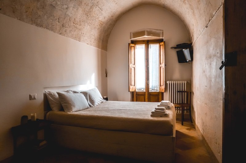 Staying in a cave guesthouse in Matera, Italy with rustic and unique and distinct features as accommodation options Staying in a cave guesthouse in Matera, Italy with rustic and unique and distinct features as accommodation options