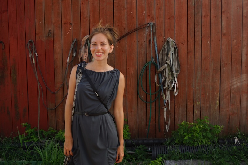That Backpacker Audrey Bergner all smiles visiting Hanko, Finland That Backpacker Audrey Bergner all smiles visiting Hanko, Finland