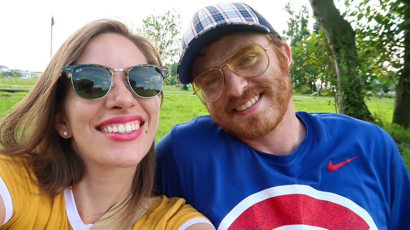 That Backpacker Audrey Bergner and Nomadic Samuel enjoying a green escape in Poznan with nothing but smiles That Backpacker Audrey Bergner and Nomadic Samuel enjoying a green escape in Poznan with nothing but smiles