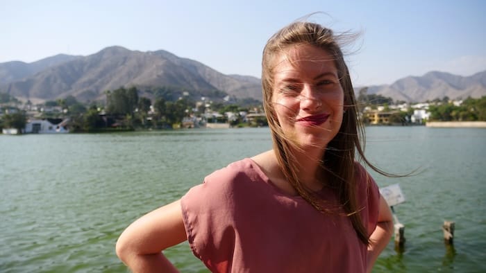That Backpacker Audrey Bergner enjoying a weekend escape from Lima, Peru 