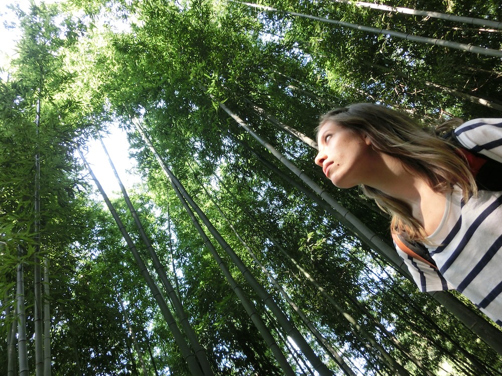 That Backpacker Audrey Bergner enjoying nature in South Korea as a teacher 