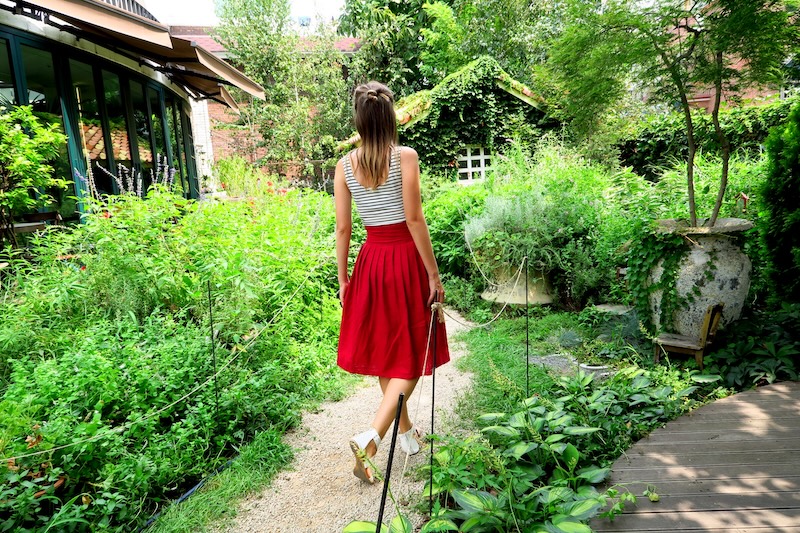 That Backpacker Audrey Bergner enjoying visiting cute cafes in South Korea 