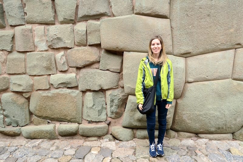 That Backpacker Audrey Bergner playing tourist in Cusco, Peru 
