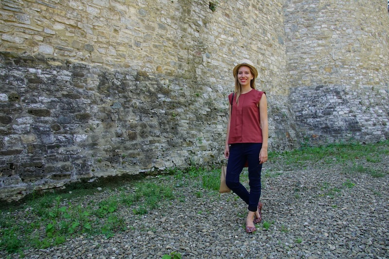 That Backpacker Audrey Bergner relaxing and visiting other destinations in Romania post Ceahlau National Park hike 