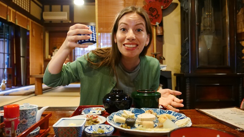 That Backpacker Audrey Bergner thrilled to be feasting in Takayama, Japan That Backpacker Audrey Bergner thrilled to be feasting in Takayama, Japan