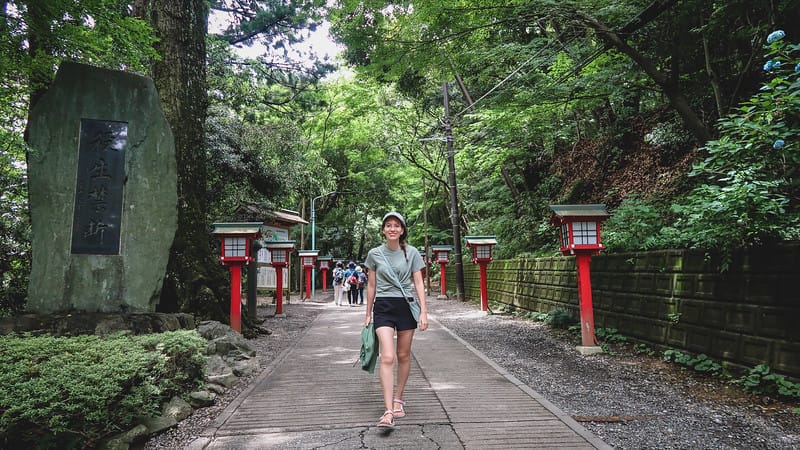 That Backpacker Audrey Bernger enjoying Hiking on our day trip to Mount Takao in Japan That Backpacker Audrey Bernger enjoying Hiking on our day trip to Mount Takao in Japan