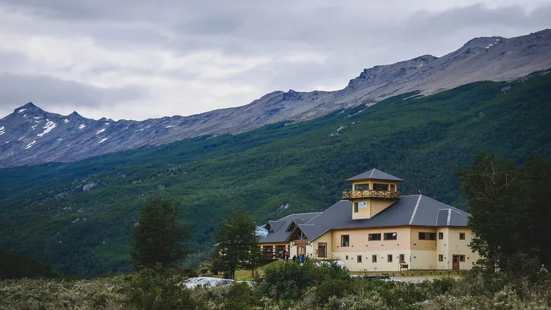 The Alakush Visitor Centre in Tierra del Fuego has a restaurant and beautiful views in Argentina The Alakush Visitor Centre in Tierra del Fuego has a restaurant and beautiful views in Argentina