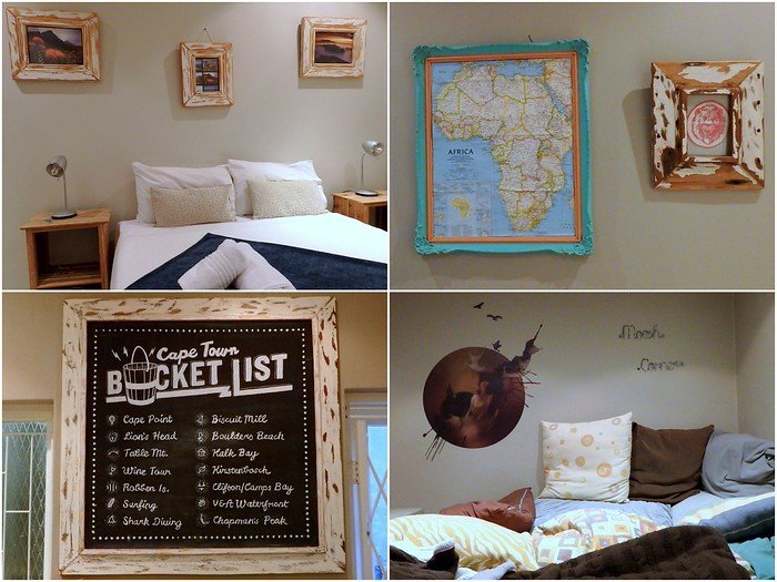 The BIG Backpackers in Greenpoint, Cape Town with its bucketlist and world maps designed specifically to make guests and travelers happy in South Africa 