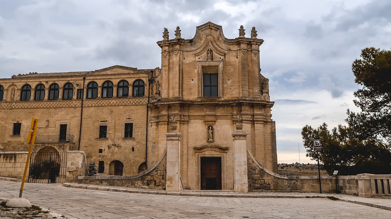 The Convento di Sant'Agostino in Matera has frescoes you can visit for free in this cave city in Italy The Convento di Sant'Agostino in Matera has frescoes you can visit for free in this cave city in Italy
