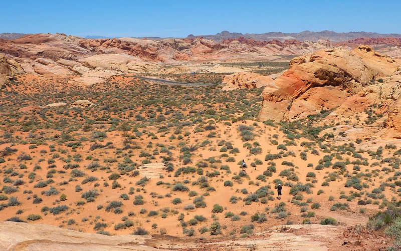 The views from Rainbow Vista in Valley of Fire from a unique and distinct vantage point that was awe inspiring to say the least