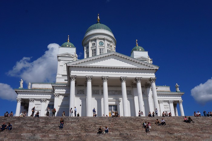 Things to do in Helsinki in the Summertime! Helsinki City Guide! Helsinki Cathedral with blue skies. Things to do in Helsinki in the Summertime! Helsinki City Guide! Helsinki Cathedral with blue skies.