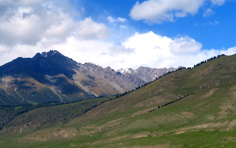 This was the setting for the World Nomad Games with epic mountain backdrops in Kyrgyzstan 