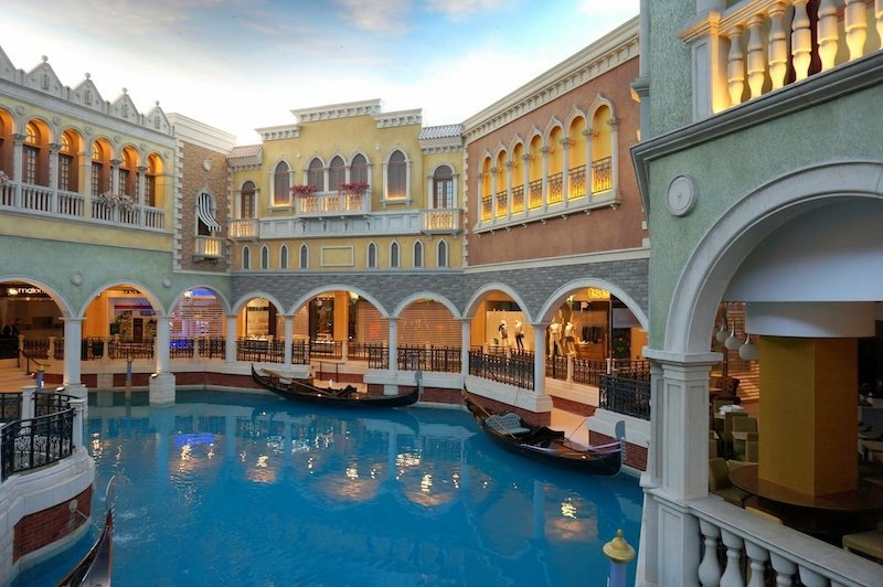 Venetian Macau where you can have a stroll or a bite to eat pretending you're in Venice Venetian Macau where you can have a stroll or a bite to eat pretending you're in Venice