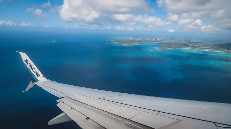 Views flying into Antigua bring excitement and anticipation Views flying into Antigua bring excitement and anticipation
