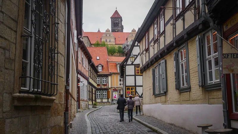 Views of Quedlinburg Castle and Collegiate Church of St Servatius Views of Quedlinburg Castle and Collegiate Church of St Servatius