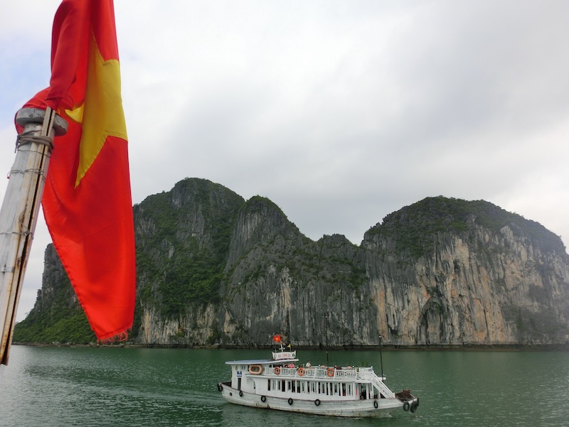Visit Vietnam for the scenic landscapes: The scenic karsts of Halong Bay, Vietnam