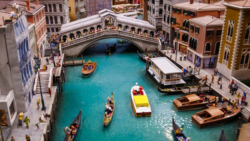 Visiting Hamburg's Miniatur Wunderland where you can see miniature worlds and model trains such as this recreation of Venice, Italy Visiting Hamburg's Miniatur Wunderland where you can see miniature worlds and model trains such as this recreation of Venice, Italy