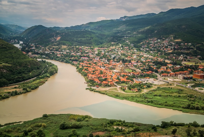 Visiting Mtskheta is a scenic stop on your Georgia road trip that you should add to your itinerary